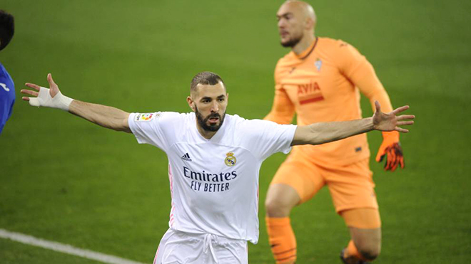 Benzema của Real Madrid nhanh nhất ở tuổi 33