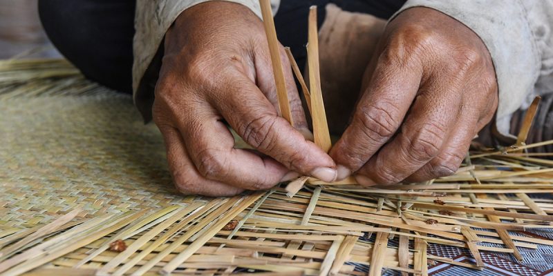 Đánh thức nghề thủ công đan lát truyền thống của dân tộc Khmer