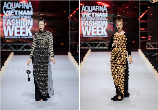 NTK Minh Châu ra mắt bộ sưu tập áo dài tại tuần lễ thời trang quốc tế Việt Nam
