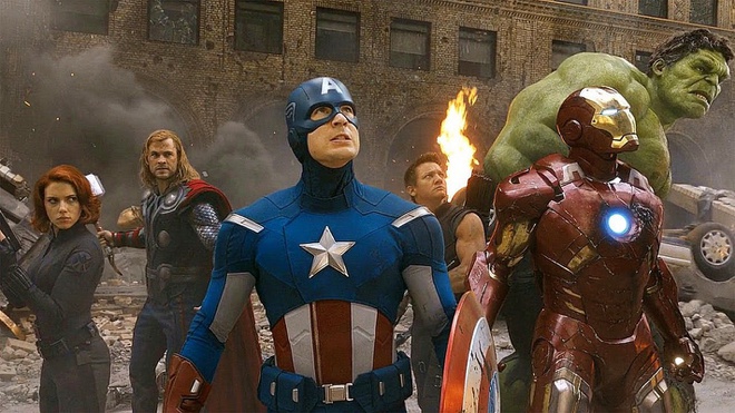 The Avengers (2012) top 5 phim siêu anh hùng của Hollywood